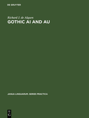 cover image of Gothic ai and au